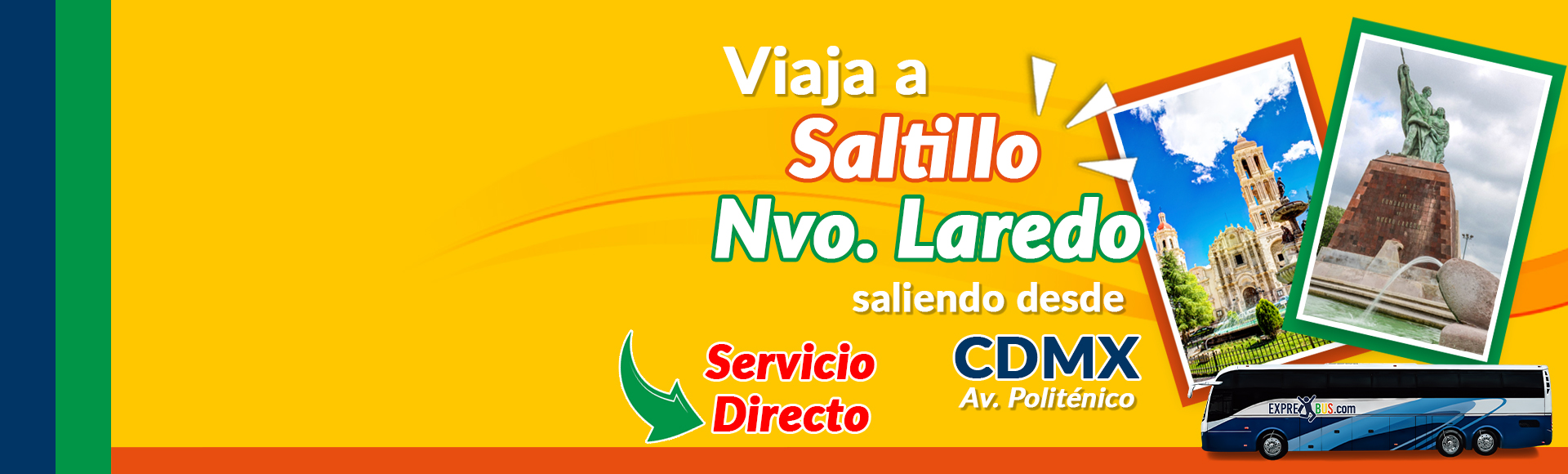 boletos economicos de autobus cdmx ciudad de mexico a saltillo y nuevo laredo